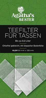 Teefilter für Tassen, Papier