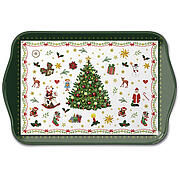 Christmas Evergreen, tray